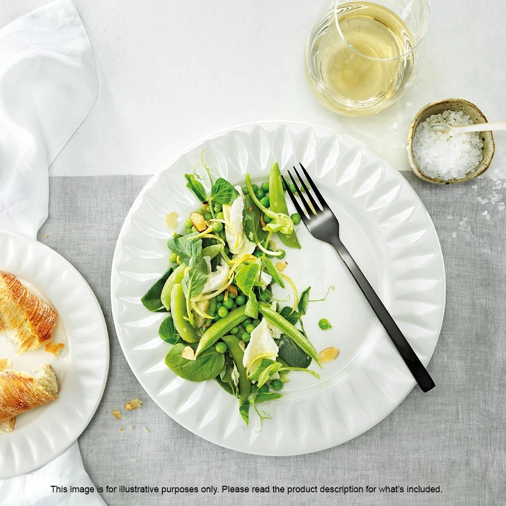 Alex Liddy Diamond Dinner Set 18 Piece White 6 Alex Liddy Diamond Dinner Set 18 Piece White - Image 4