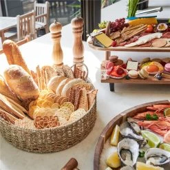 Alex Liddy Seagrass Round Serving Tray 40cm 11 Alex Liddy Seagrass Round Serving Tray 40cm -Alex Liddy Store PCP 1038164 5