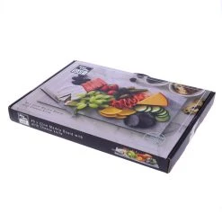 Alex Liddy Slate & Co Marble Rectangular Serving Board With Knife 40 X 22cm 6 Alex Liddy Slate & Co Marble Rectangular Serving Board With Knife 40 X 22cm -Alex Liddy Store PCP 1038513 2