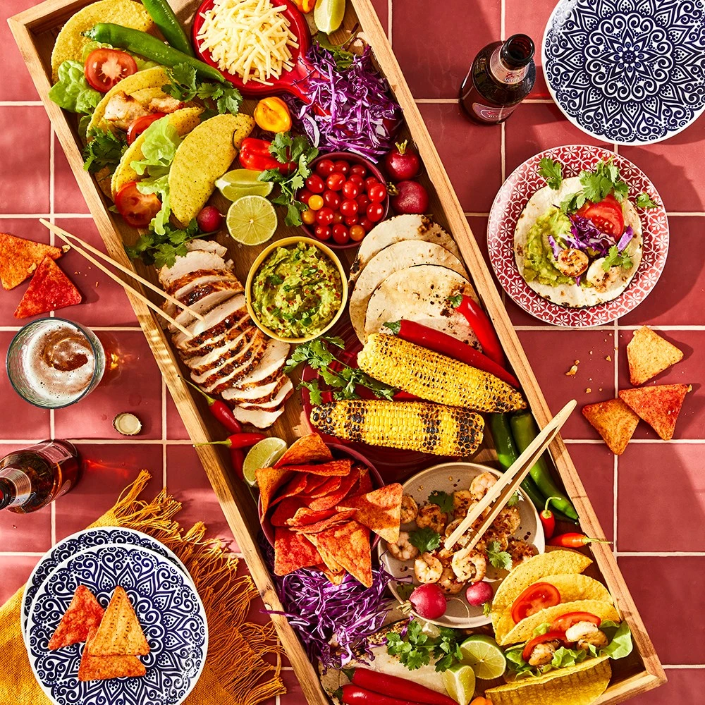 Alex Liddy Acacia Rectangular Serving Tray 90 X 35cm 4 Alex Liddy Acacia Rectangular Serving Tray 90 X 35cm - Image 2