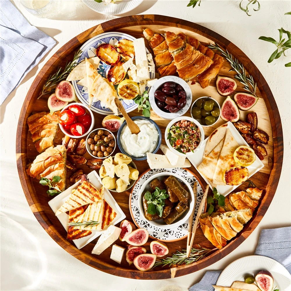 Alex Liddy Acacia Serving Tray 60cm 4 Alex Liddy Acacia Serving Tray 60cm - Image 2