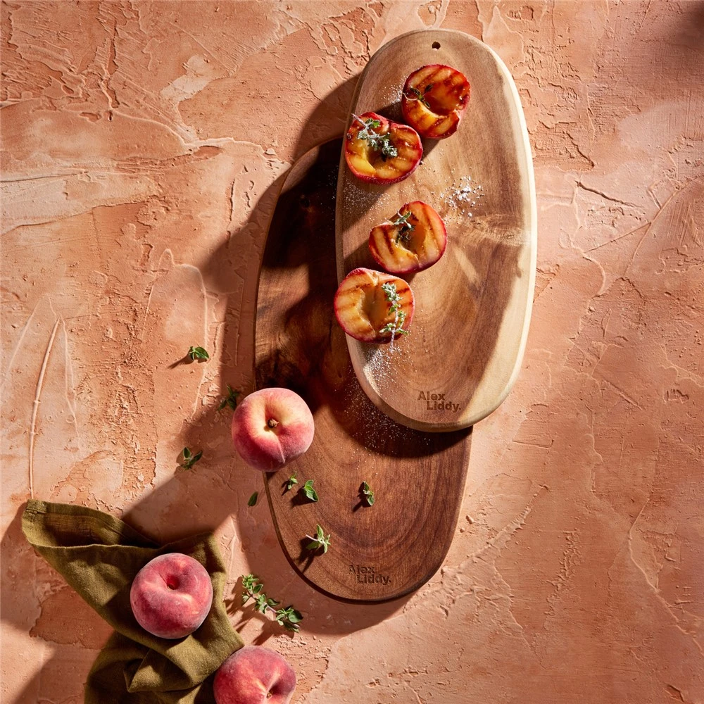 Alex Liddy Acacia Solid Serving Board 36 X 18cm 4 Alex Liddy Acacia Solid Serving Board 36 X 18cm - Image 2