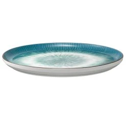 Alex Liddy Jade Round Platter 32cm Teal
