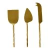 Alex Liddy Slate & Co Cheese Knives Set Of 3 Gold 1 Alex Liddy Slate & Co Cheese Knives Set Of 3 Gold -Alex Liddy Store PCP 1041220