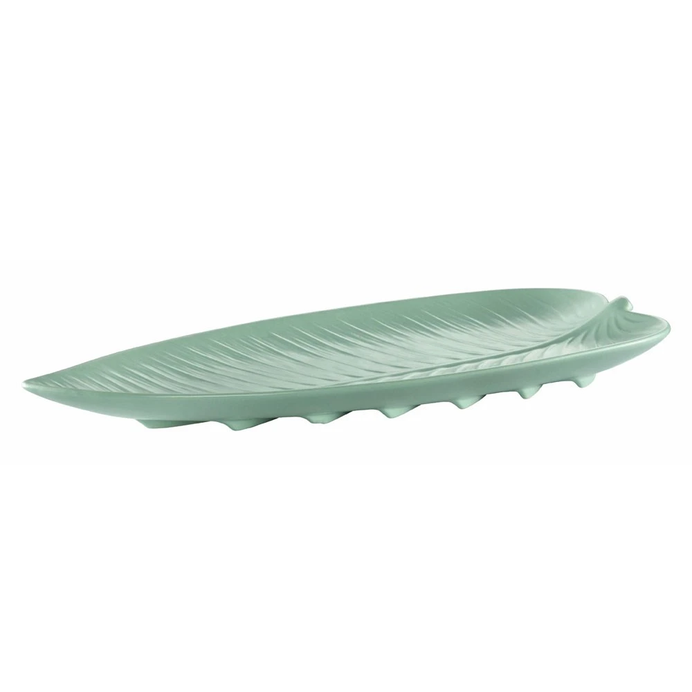 Alex Liddy Harley II Leaf Platter 39cm Sage 3 Alex Liddy Harley II Leaf Platter 39cm Sage
