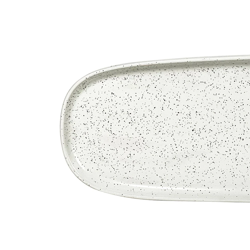 Robert Gordon Table Of Plenty Long Platter White Speckle 4 Robert Gordon Table Of Plenty Long Platter White Speckle - Image 2