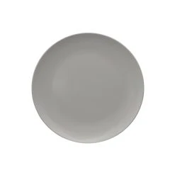 Serroni Colour Melamine Dinner Plate 25cm Dusty Grey